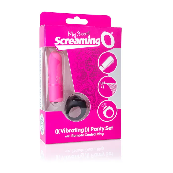 Screaming O Remote Control Panty Vibrator Pink Screaming O Female Sex Toys