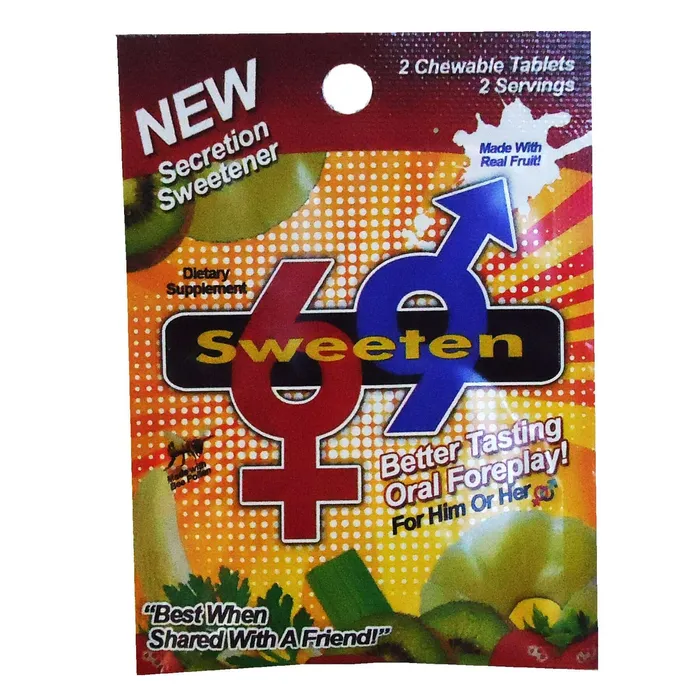 Assorted Pill Vendors Female Sex Toys Sweeten 69 12 Count Display
