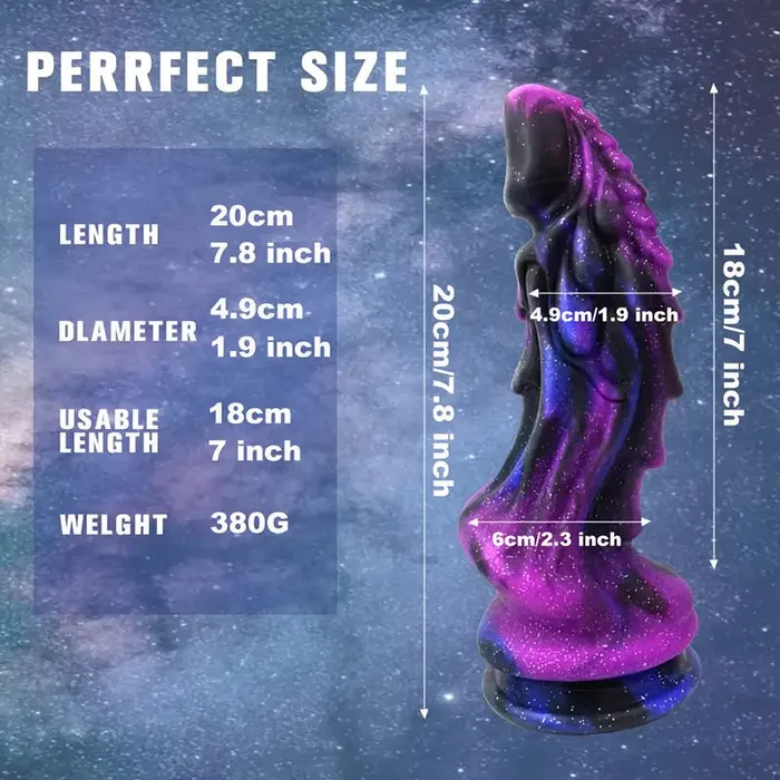 GHETTOFF Female Sex Toys Dragon Dildo With Strong Suction Cup For HandsFree Play