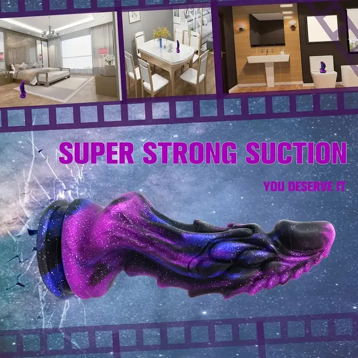 GHETTOFF Female Sex Toys Dragon Dildo With Strong Suction Cup For HandsFree Play