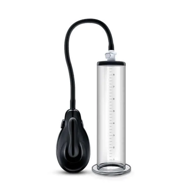 Male Sex Toys Blush Novelties Experience the Ultimate Pleasure with the Performance VX9 Auto Penis Pump Clear