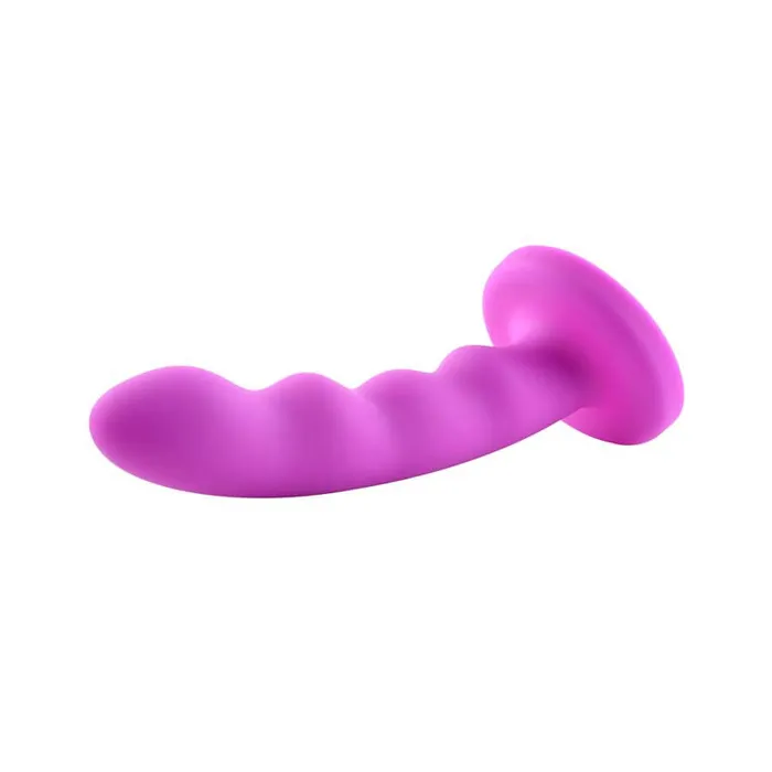 Nautia 8Inch Silicone Dildo Purple Versatile Pleasure and Stimulation Sport Sheets Dildos