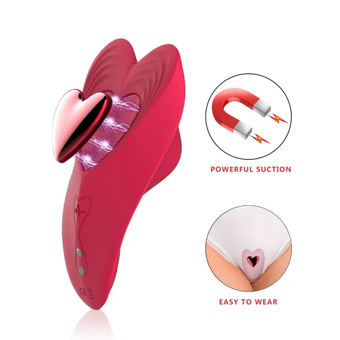 honeysx Female Sex Toys Heart Shaped App Remote Control Panty Vibrator