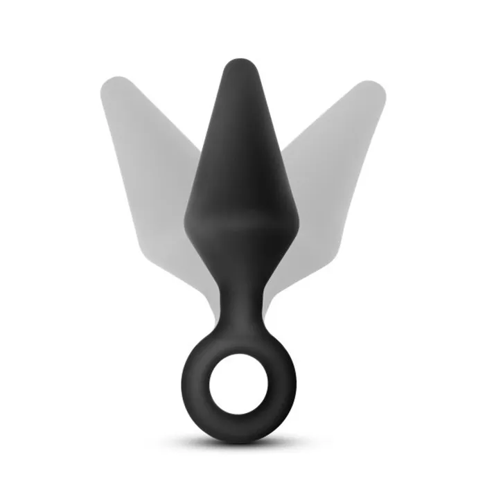 Anal Adventures Platinum Silicone Loop Plug Black Blush Novelties Anal
