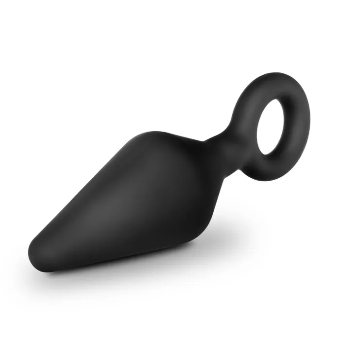 Anal Adventures Platinum Silicone Loop Plug Black Blush Novelties Anal Anal Adventures Platinum Silicone Loop Plug Black Blush Novelties Anal