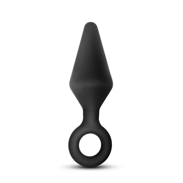Anal Adventures Platinum Silicone Loop Plug Black Blush Novelties Anal Anal Adventures Platinum Silicone Loop Plug Black Blush Novelties Anal