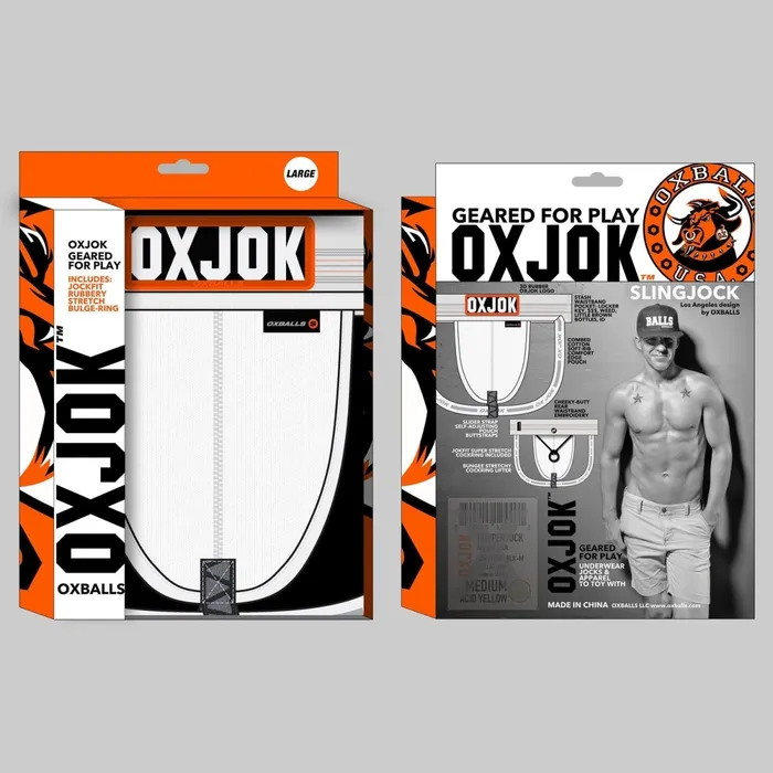 Female Sex Toys OXJok Slingjock Upthrust SliderStrap Jock White Snow Small Female Sex Toys OXJok Slingjock Upthrust SliderStrap Jock White Snow Small
