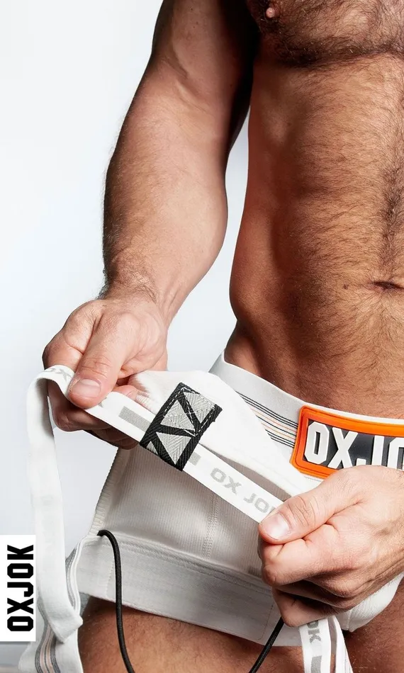 Female Sex Toys OXJok Slingjock Upthrust SliderStrap Jock White Snow Small Female Sex Toys OXJok Slingjock Upthrust SliderStrap Jock White Snow Small