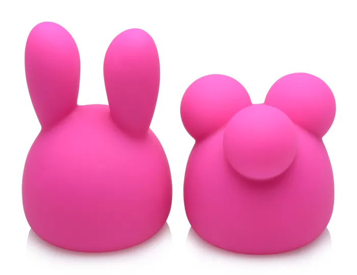Curve Toys Rocket Mini Wand With 2 Attachments Female Sex Toys