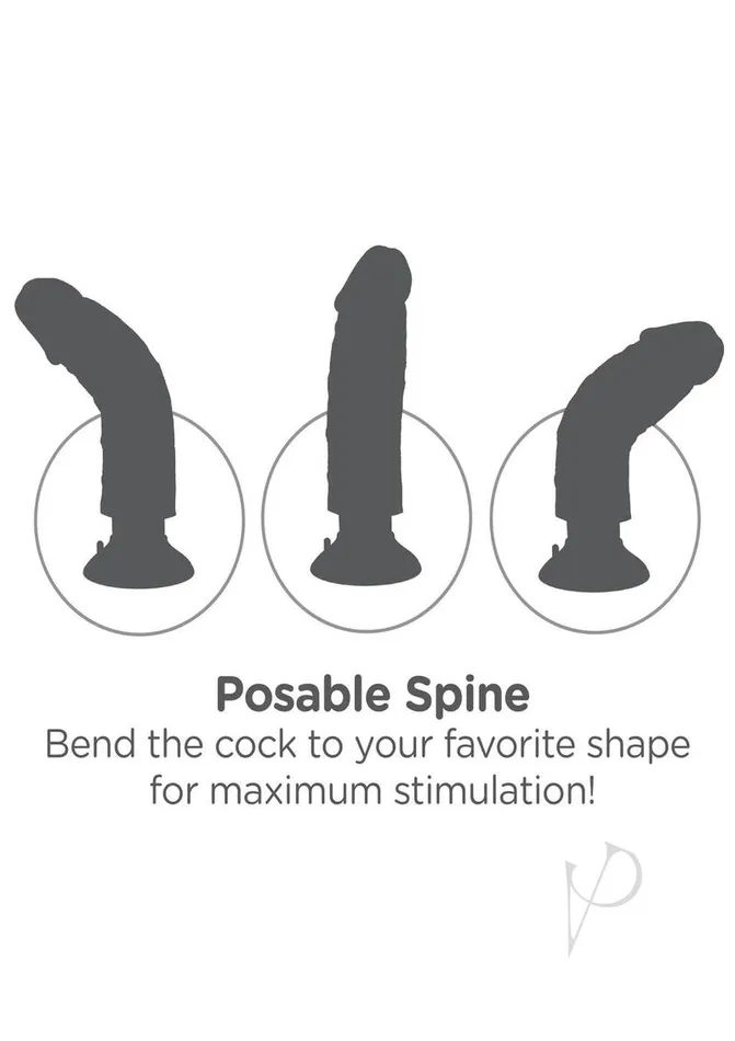 Dildos King Cock Kc 7 Vibrating Cock Flesh Dildos King Cock Kc 7 Vibrating Cock Flesh
