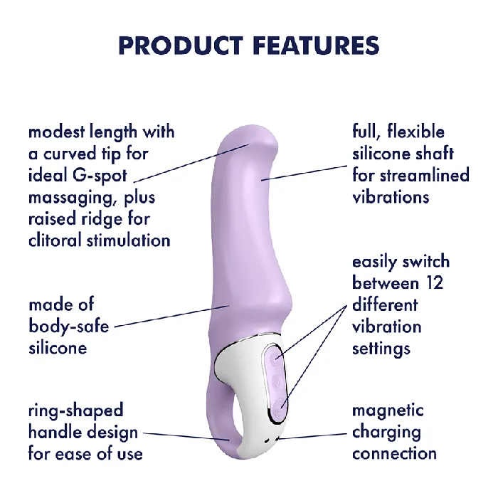 Satisfyer Vibrators Satisfyer Charming Smile Gspot Vibrator