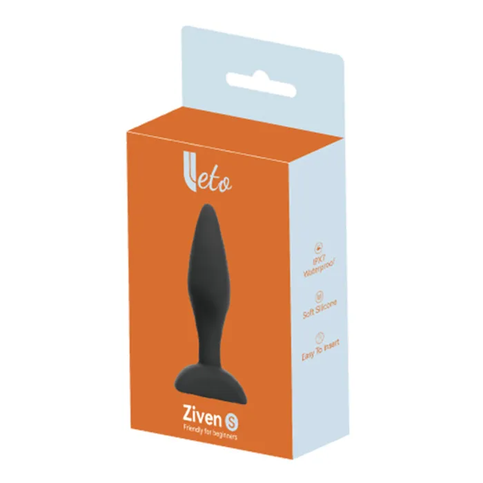 Leto Ziven Tapered Silicone Anal Plug Small Leto Male Sex Toys
