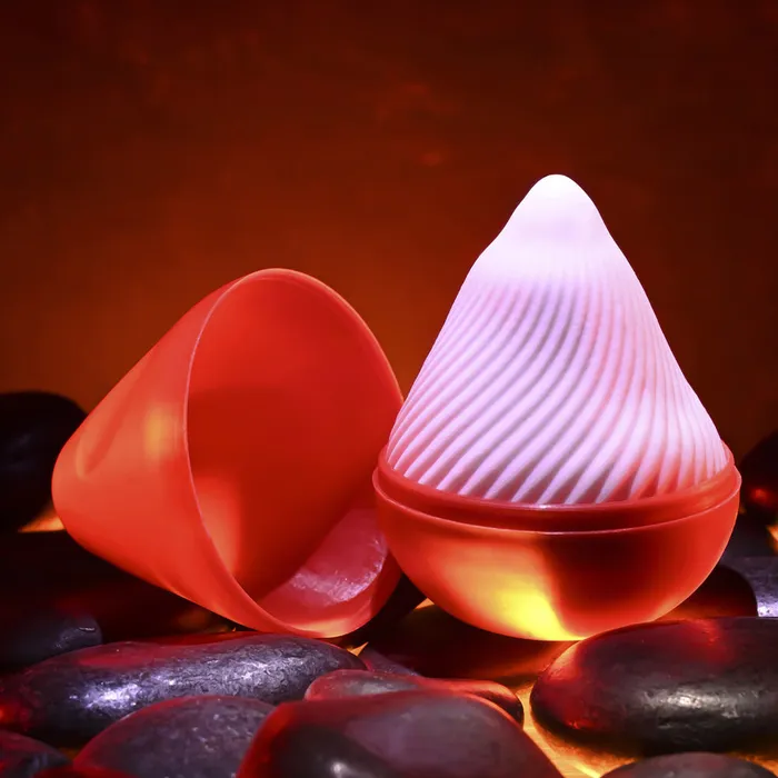 Male Sex Toys Zero Tolerance Zero Tolerance Vesuvius Textured Waterproof Stroker Case