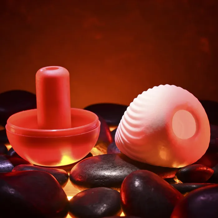 Male Sex Toys Zero Tolerance Zero Tolerance Vesuvius Textured Waterproof Stroker Case